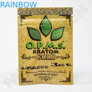 el ziplock de empaquetado del papel de aluminio del extracto de la bolsa botánica de la hoja empaqueta el empaquetado de las cápsulas