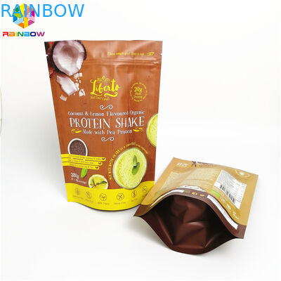 Digitaces que imprimen los bolsos de empaquetado de mylar de la cremallera del soporte del polvo de Kratom de la bolsa de la hoja para arriba