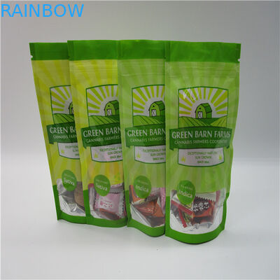El cáñamo siembra la bolsa plástica de empaquetado de la etiqueta privada con la cremallera para las semillas de Connabis