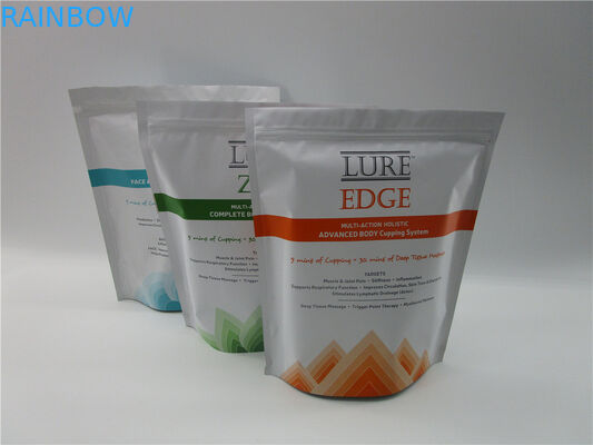 Matt se levanta bolsos a prueba de humedad del escudete de la parte inferior 1kg con el Ziplock