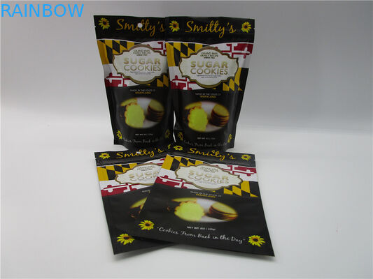 El bolso que se puede volver a sellar que empaqueta, 8oz del bocado de la categoría alimenticia coloca para arriba bolsos de empaquetado del bocado Foil alineado