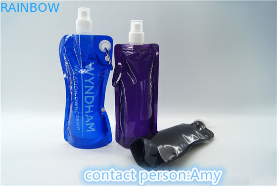 El almacenamiento líquido ziplock de la bebida impermeable de la energía empaqueta uso de la bebida del coco