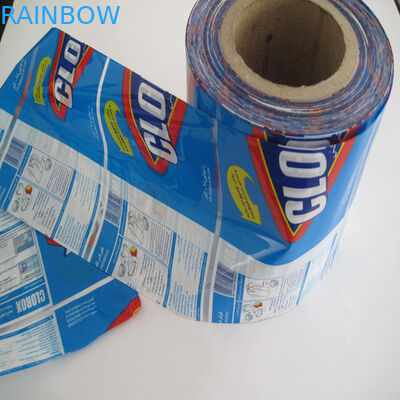 Manga por encargo del encogimiento del pvc para las etiquetas autoadhesivas adhensive del empaquetado/de la prenda impermeable de la botella