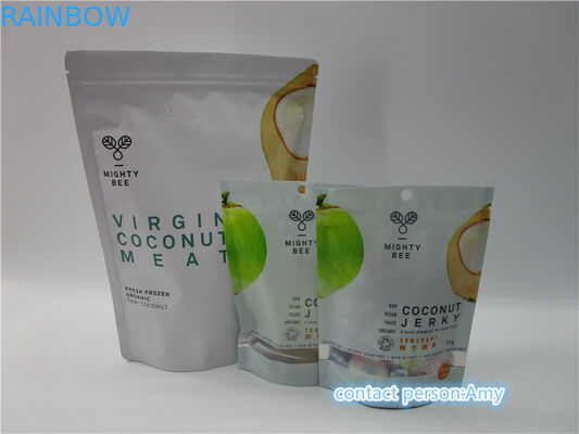 Final mate de empaquetado del bolso desigual del bocado del coco del ANIMAL DOMÉSTICO + del AL + del PE/final brillante