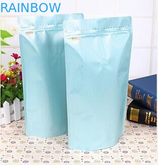 bolsos de empaquetado 12OZ de la impresión del soporte del café que se puede volver a sellar de encargo de las bolsas