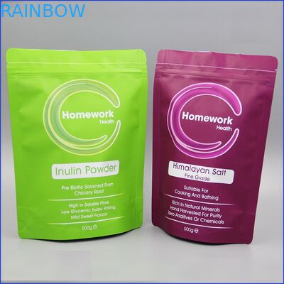 Los bolsos de café reutilizables de la cremallera que la hoja de la válvula alineó se levantan la bolsa de empaquetado del café/del té/del polvo