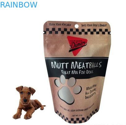 Bolsos del alimento para animales bolsa del papel de aluminio/del escudete de empaquetado del lado para la comida de empaquetado del gato/de perro/el alimento para animales