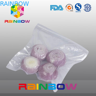 Bolsas de sello de vacío de alimentos de familia texturizadas / grabadas en rollo de tamaño 8"X50" 11"X50"