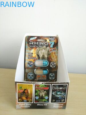 Envase masculino de empaquetado de la píldora del aumento del sexo de la caja de papel del ODM del OEM