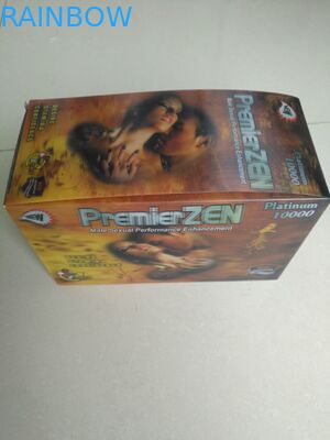 Las píldoras masculinas del aumento despejan los materiales de empaquetado del papel/PP de la ampolla