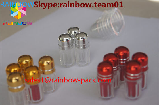 Las botellas de píldora plásticas de la forma hexagonal vacian la botella de la cápsula para las solas píldoras