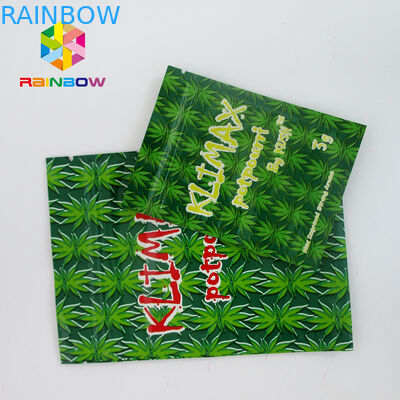 Bolsos de empaquetado del incienso herbario de la cremallera, bolso químico del humo de la especia del vudú para el popurrí