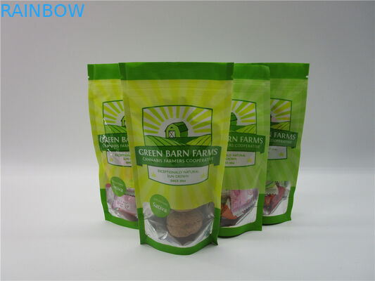 El Ziplock plástico negro empaqueta el cáñamo/el tabaco médico/el embalaje herbario/de la especia