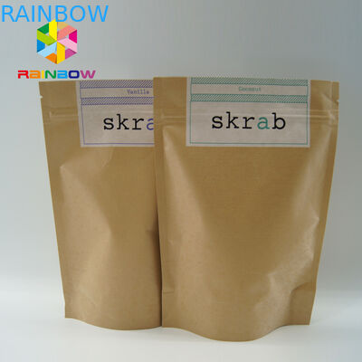 El papel de aluminio alineado artículo se levanta el bolso que empaqueta para la comida, Eco amistoso