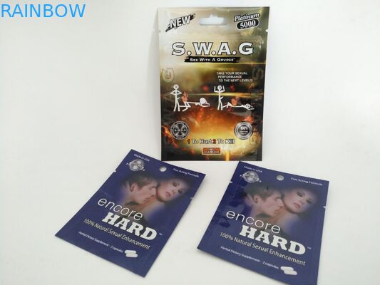 Bolsa de la hoja de la medicina de la tableta que empaqueta bolsos laminados a prueba de humedad de la píldora de la lámina de mylar