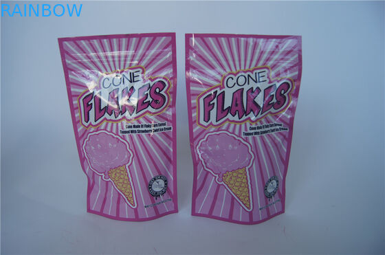 Condimente los bolsos del cierre en la parte superior del papel de pequeño aluminio Ziplock de THC/de CBD para diverso sabor de la fruta