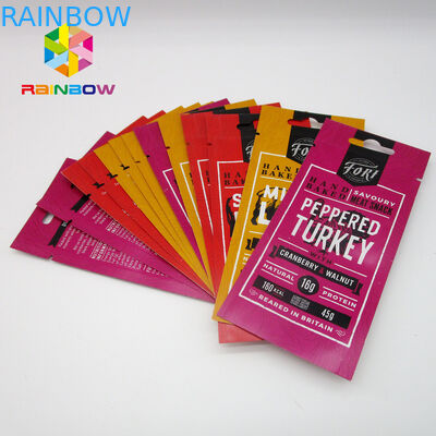 Cree la prueba de empaquetado de la salida para requisitos particulares de 3 bolsos del sello de la miel líquida real lateral del VIP