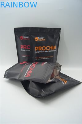 La categoría alimenticia se levanta la bolsa con la cremallera para el empaquetado del polvo de la sacudida