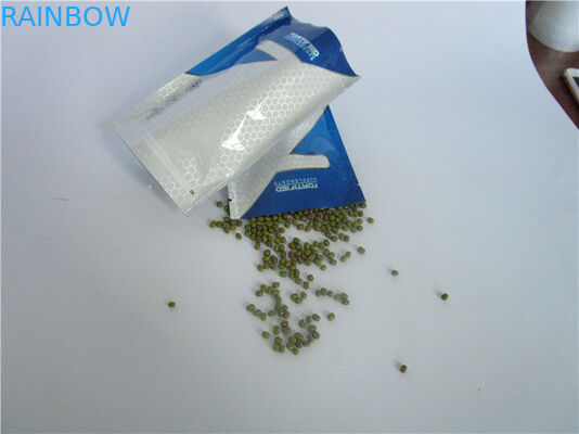 Bolso reutilizable del paquete de la comida de la cremallera de la nutrición del polvo de la proteína