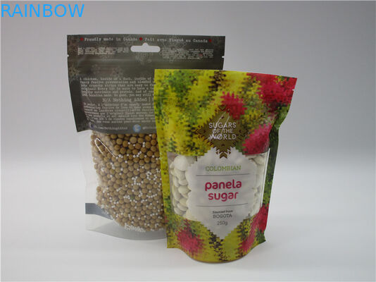 bolso de empaquetado de mylar de la hoja de la comida del bolso del suplemento alimenticio con la cerradura de la cremallera para el polvo de la proteína