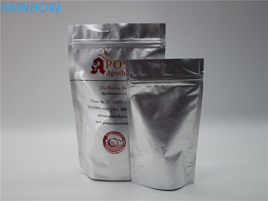 bolsa de papel de Brown Kraft del bolso del acondicionamiento de los alimentos de la cremallera del OEM de 600g 1kg con la ventana/la cremallera