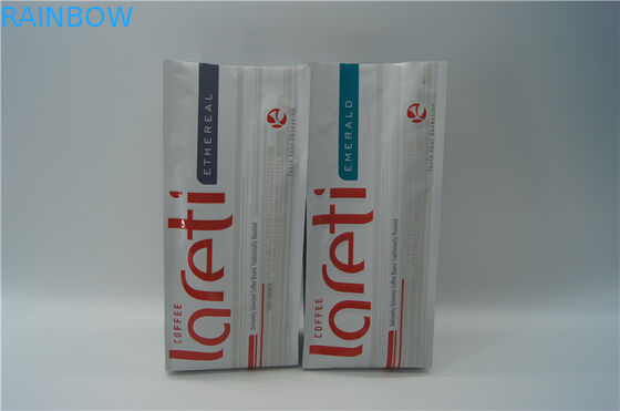 Customzied echa a un lado los bolsos de empaquetado del café del escudete para el café molido con la válvula