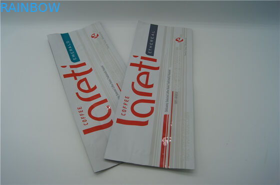 Customzied echa a un lado los bolsos de empaquetado del café del escudete para el café molido con la válvula