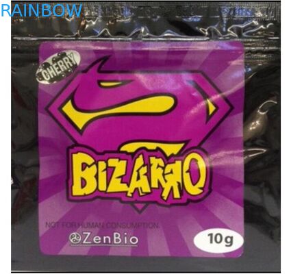 los bolsos herbarios de la cerradura de la cremallera del incienso de 10g Bizarro se levantan la bolsa del canalón con diversos sabores