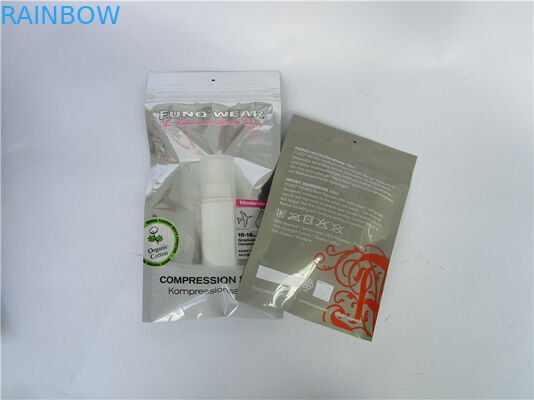 bolso lateral del sello tres de alta calidad con los bolsos/el bolso ziplock ziplock/de la cremallera para la ropa interior