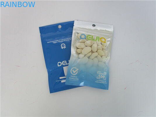 bolso lateral del sello tres de alta calidad con los bolsos/el bolso ziplock ziplock/de la cremallera para la ropa interior