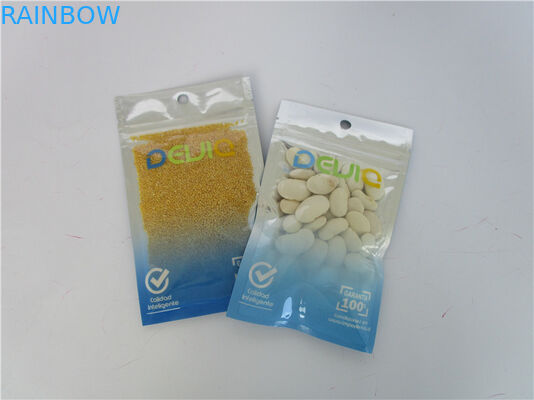 bolso lateral del sello tres de alta calidad con los bolsos/el bolso ziplock ziplock/de la cremallera para la ropa interior