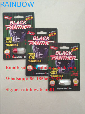 Tarjeta de papel sexual de la ampolla 3D de la cápsula/paquete sexual masculino de la píldora del sexo del aumento del funcionamiento