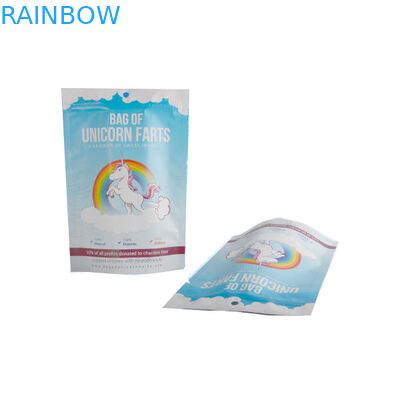 Bolsa de la hoja de Alumimum del plástico laminado que empaqueta hockey shinny azul blanco Ziplock