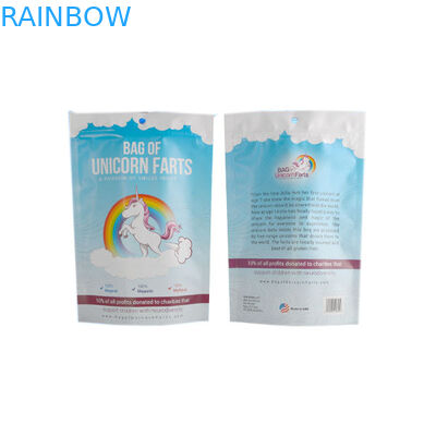 Bolsa de la hoja de Alumimum del plástico laminado que empaqueta hockey shinny azul blanco Ziplock