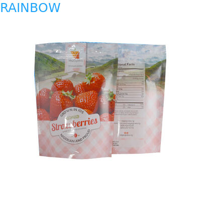 El bocado Ziplock se levanta las bolsas plásticas que empaquetan para el empaquetado de los frutos secos