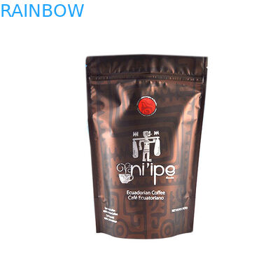 Keny Uganda Etiopía las bolsas plásticas de 250 gramos 500gram que empaquetan, color múltiple se levanta bolsas del café