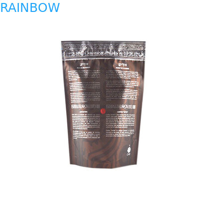 Keny Uganda Etiopía las bolsas plásticas de 250 gramos 500gram que empaquetan, color múltiple se levanta bolsas del café