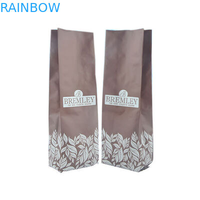 La categoría alimenticia de la parte inferior plana Eco amistoso se levanta la válvula de empaquetado de la desgasificación del café de las bolsas