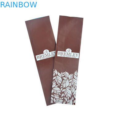 La categoría alimenticia de la parte inferior plana Eco amistoso se levanta la válvula de empaquetado de la desgasificación del café de las bolsas