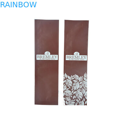 La categoría alimenticia de la parte inferior plana Eco amistoso se levanta la válvula de empaquetado de la desgasificación del café de las bolsas