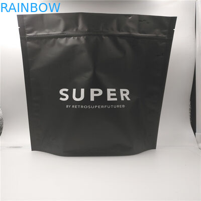 El negro mate 500 gramos 1 libra imprimió bolsos del acondicionamiento de los alimentos con el Ziplock y la válvula de desgasificación