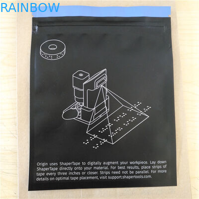 Tres bolsos Ziplock del envase de plástico de Mylar del sello lateral para el empaquetado médico de la cinta