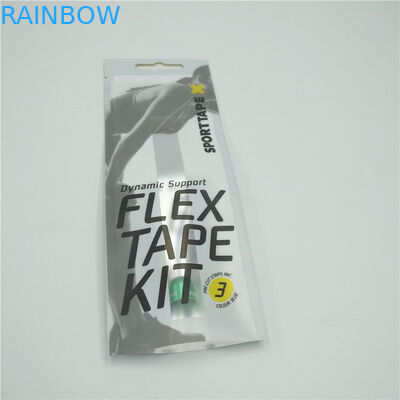 Bolsas plásticas abiertas que empaquetan, aduana lateral de la parte inferior de la ejecución de la bolsa del sello tres impresa