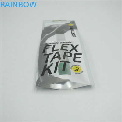 Bolsas plásticas abiertas que empaquetan, aduana lateral de la parte inferior de la ejecución de la bolsa del sello tres impresa