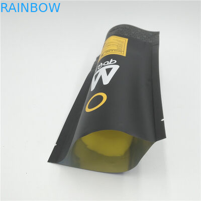 Bolsos de empaquetado biodegradables del grano de café de Etiopía 500 gramos 16 onzas con la cremallera