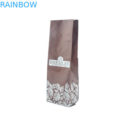 2017 bolso de empaquetado asado al por mayor del café molido del sellado caliente 500g con el lazo de la válvula y de la lata