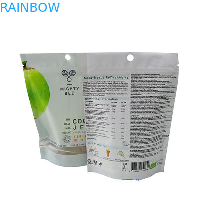 La aduana imprimió las bolsas plásticas que empaquetaban los bolsos Ziplock laminados hoja de Mylar para el caramelo