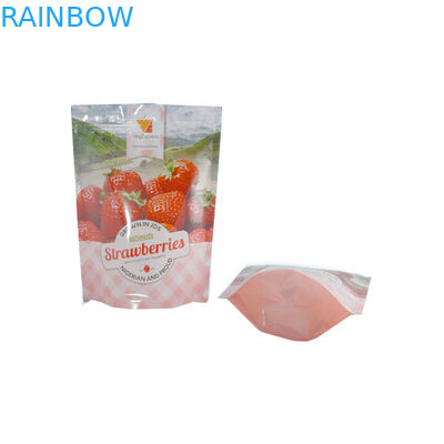 modificado para requisitos particulares levántese los bolsos plásticos del bocado de la nuez de la categoría alimenticia del bolso de la cremallera de las bolsas