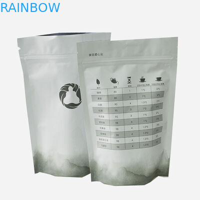 La hoja mate de encargo que se puede volver a sellar de la categoría alimenticia del SGS 100g se levanta la bolsa ziplock para las nueces