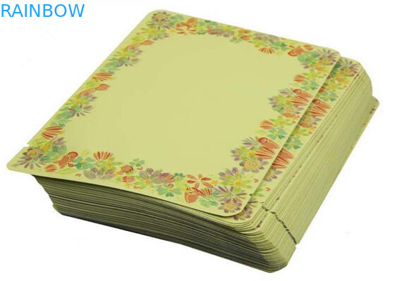 El lado del cristal tres del oro selló las bolsas de plástico para el ojo/la máscara facial, Eco amistoso